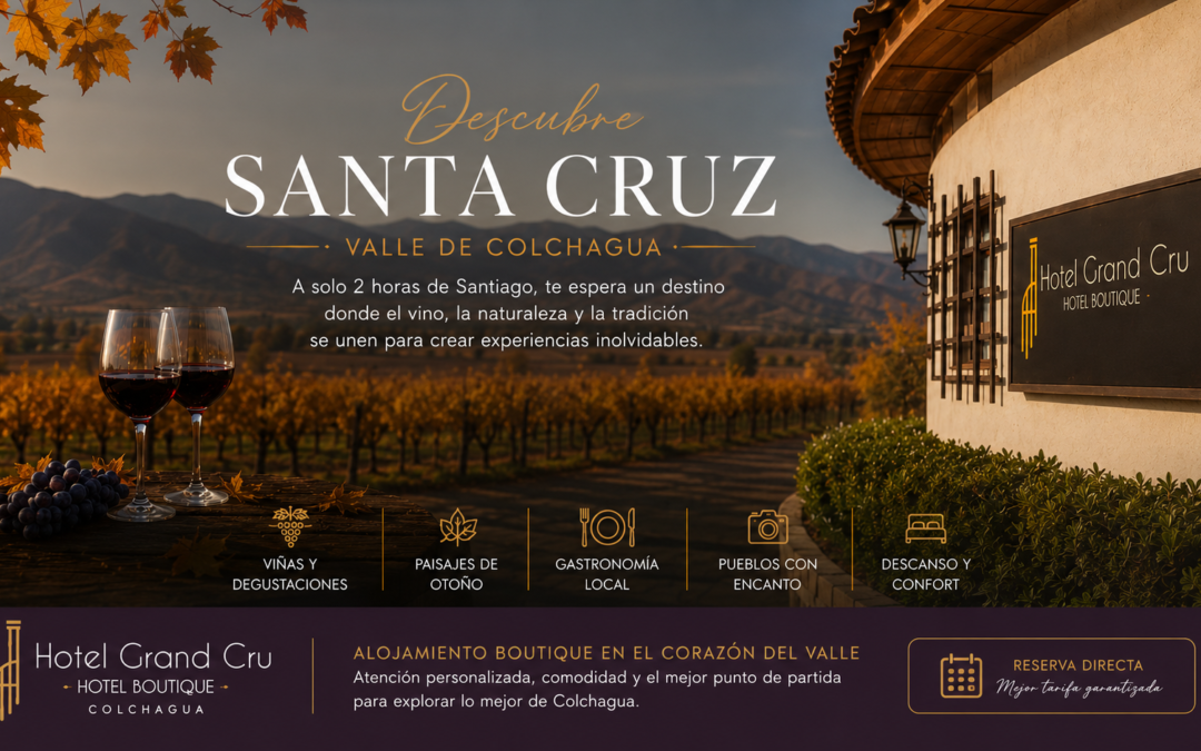 Otoño en Santa Cruz: una escapada perfecta para desconectarse en el Valle de Colchagua